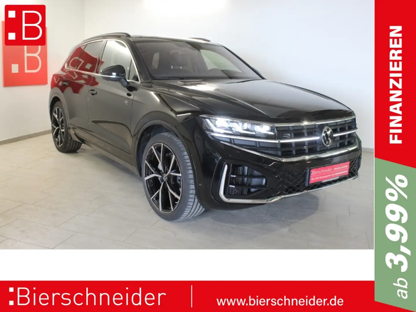 Volkswagen Touareg 3.0 TSI 2x RLine 22 PANO AHK STAND Schwarz - 1