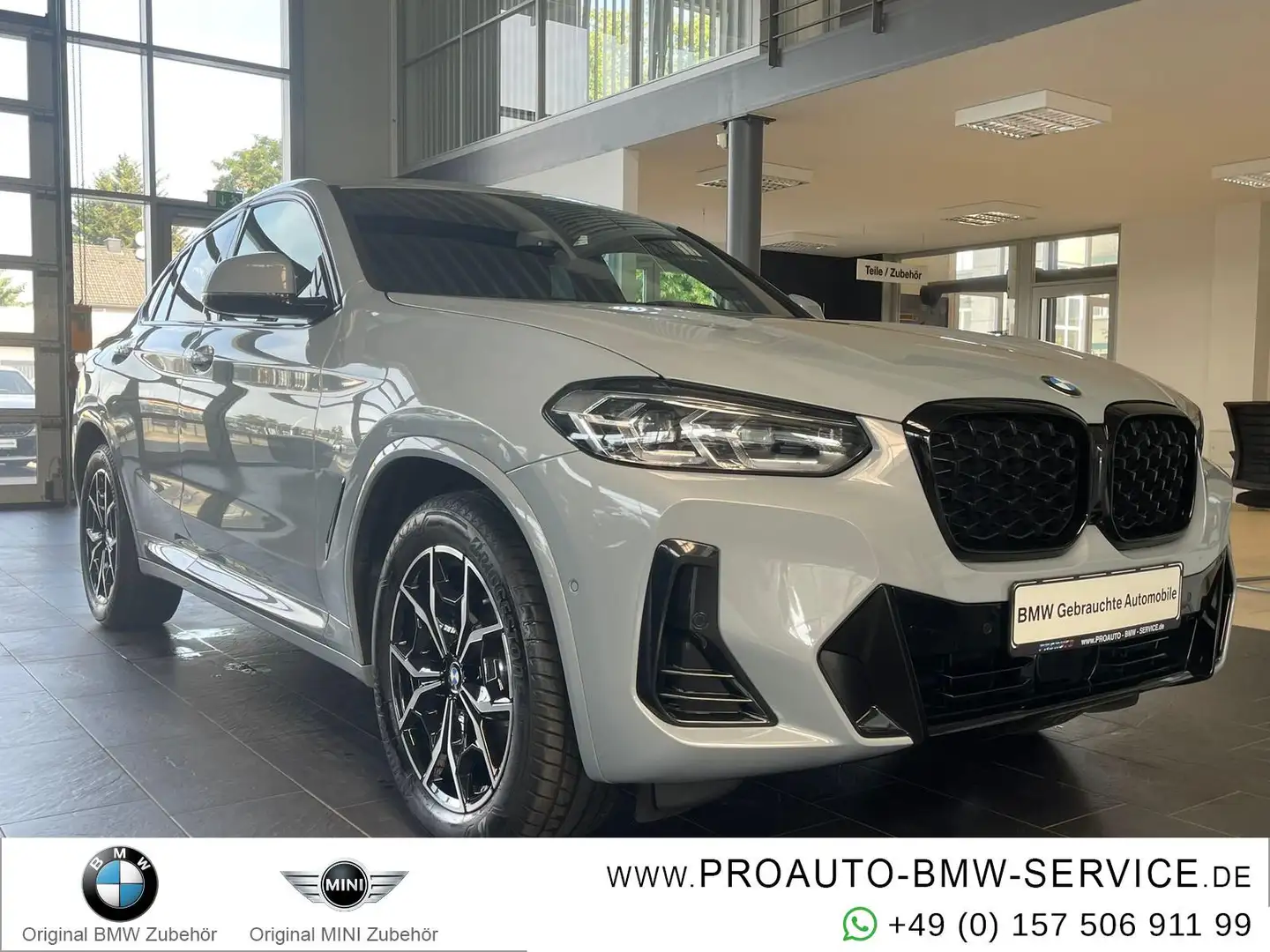 BMW X4 xDrive 20i M Sport AHK/A-LED/Pano/ACC/RFK Grau - 1