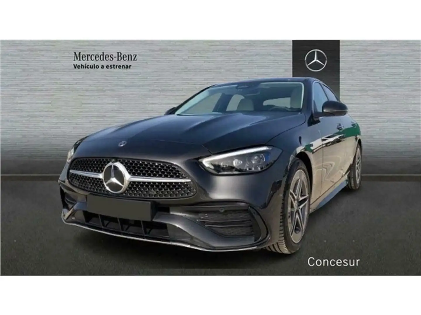 Mercedes-Benz C 220 d Gris - 1