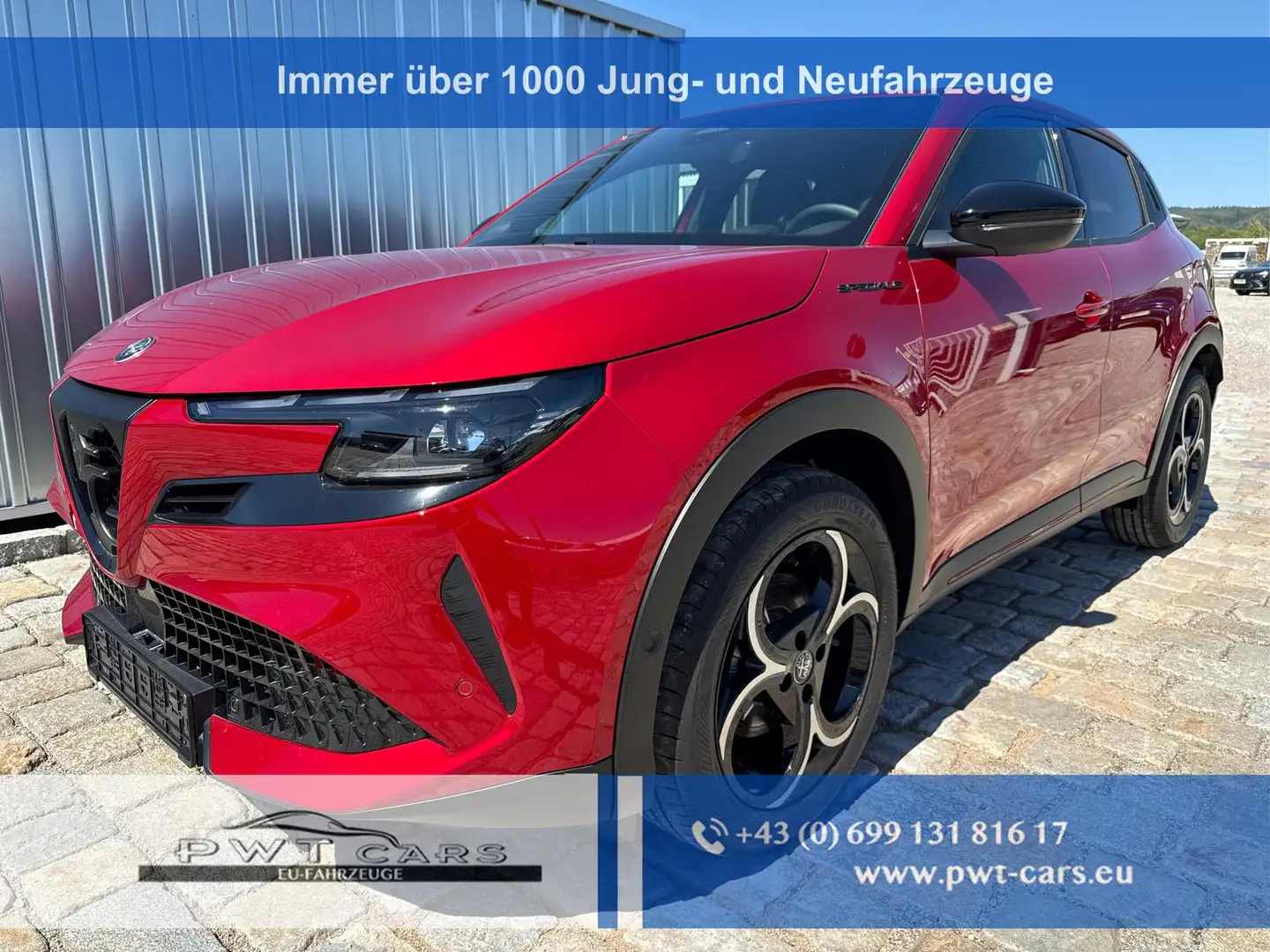 Alfa Romeo Junior SPECIALE-1.2 MHEV-145 PS-eDCT-NAVI-MATRIX-360Ka... Rot - 1