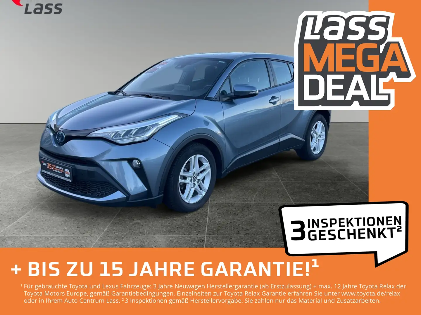 Toyota C-HR 1.8 Business Edition 2xKlima ACC AUT Kam. Grijs - 1