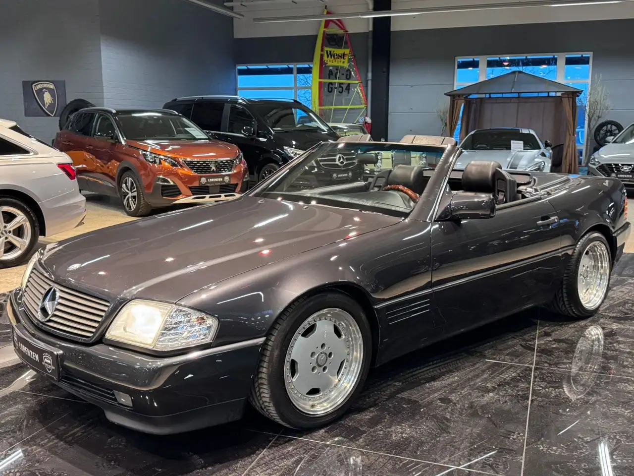 Mercedes-Benz SL 500 R129 Leder Klima 17" AMG-Aero HU Neu, foto 1