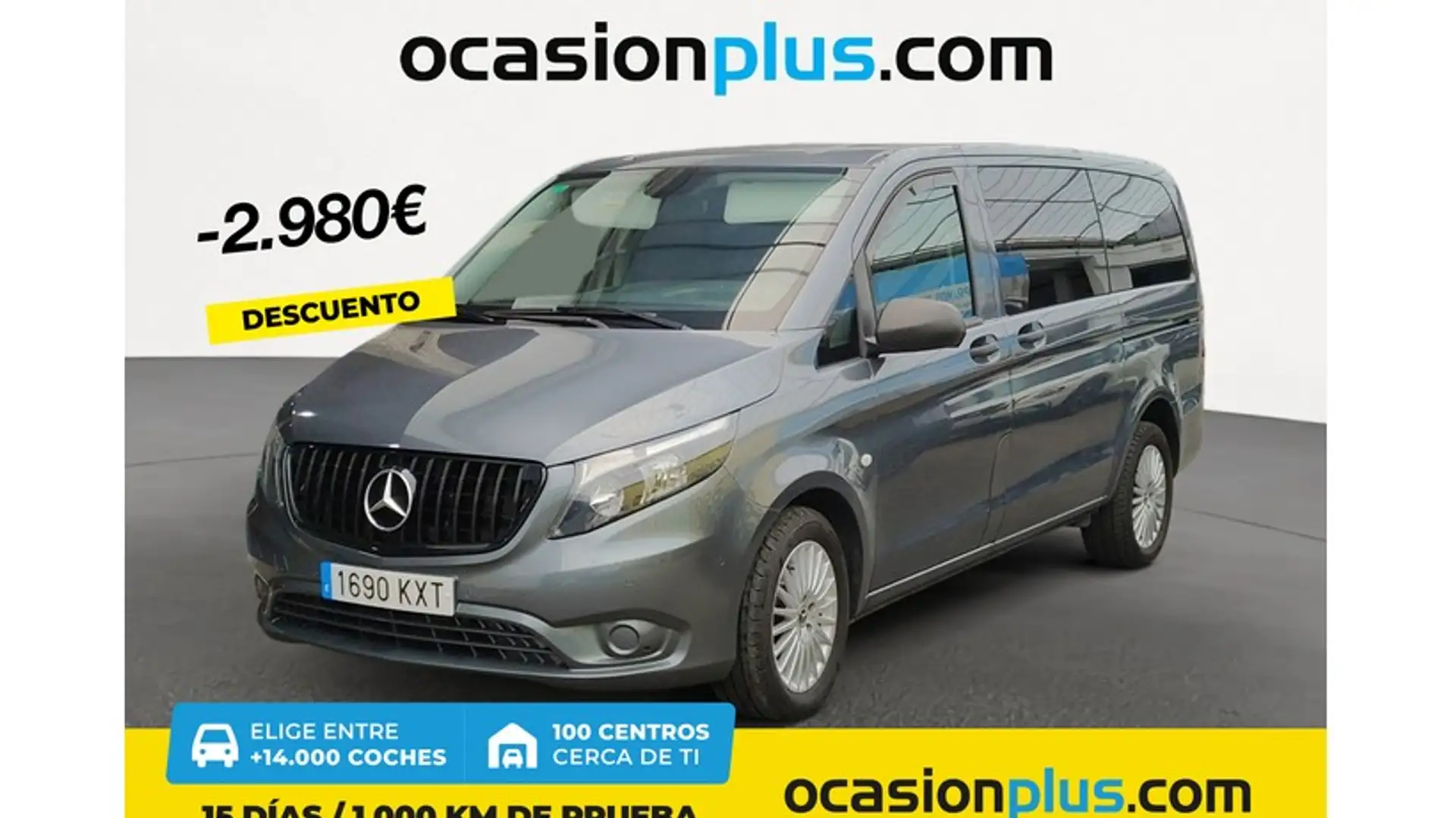 Mercedes-Benz Vito Tourer 114 CDI Select Larga Gris - 1