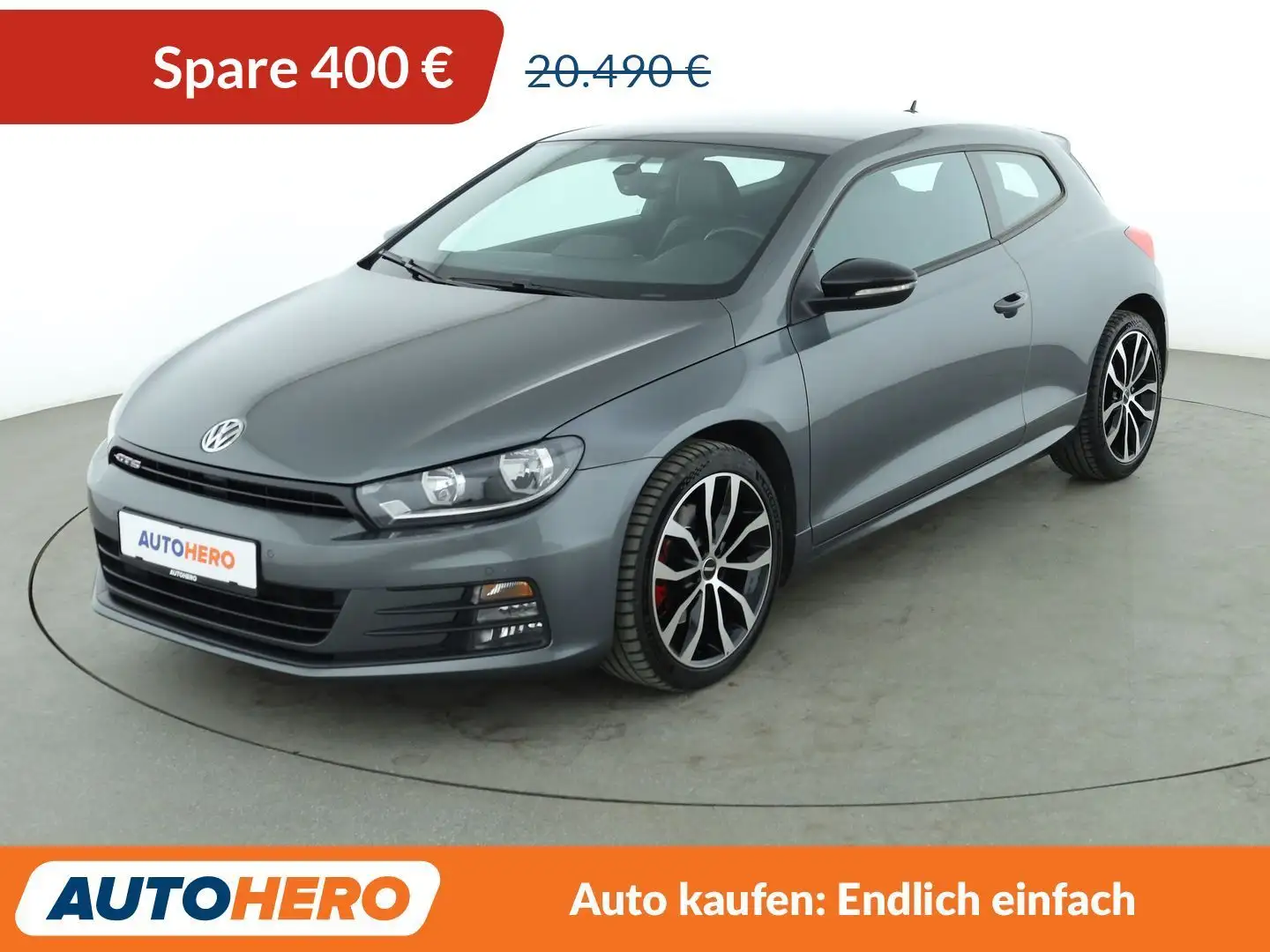 Volkswagen Scirocco 2.0 TSI GTS BM*TEMPO*PDC*SHZ* Grau - 1