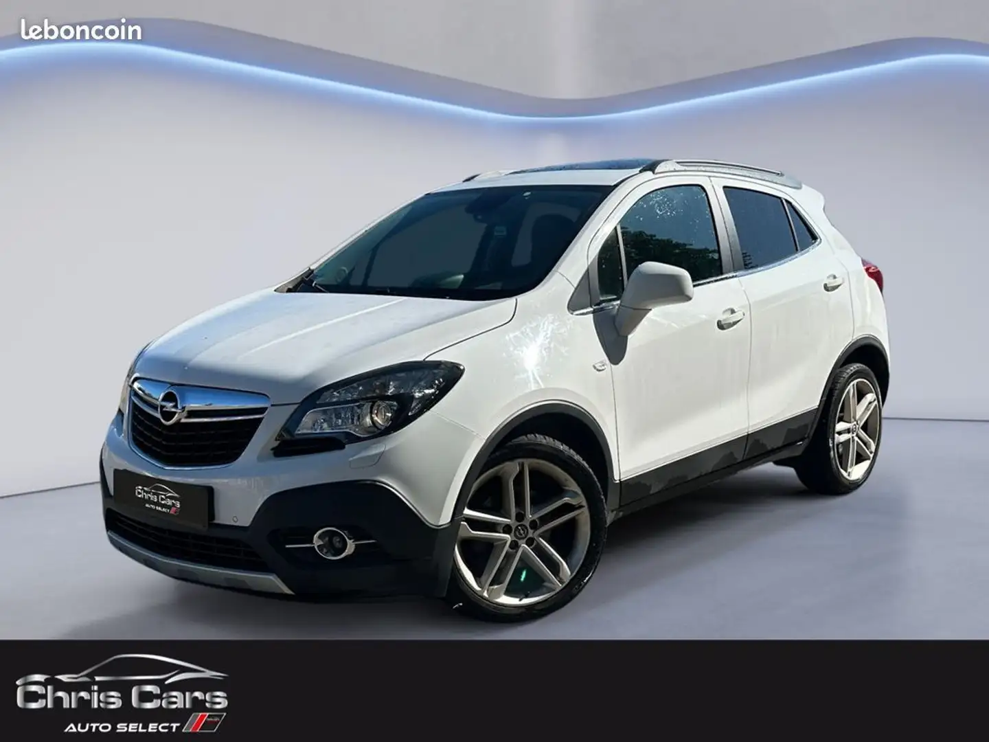 Opel Mokka Cosmo Pack S&S 4X4 1.6 CDTi 136ch, Toit ouvrant, C Blanc - 1