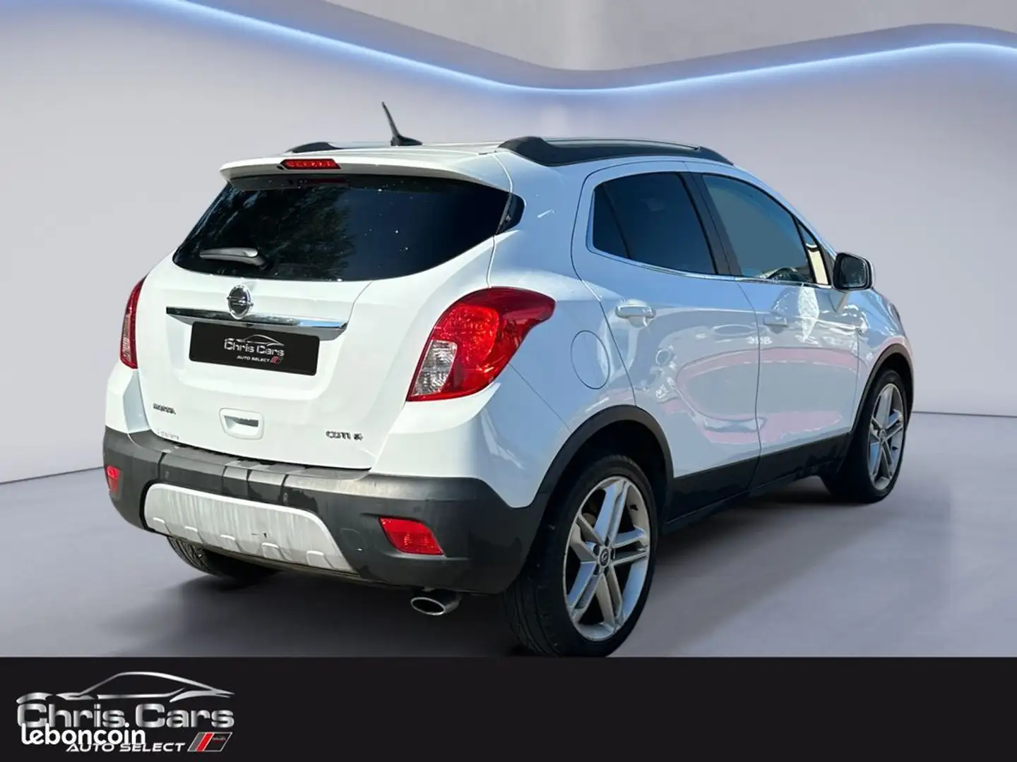 Opel Mokka Cosmo Pack S&S 4X4 1.6 CDTi 136ch, Toit ouvrant, C Blanc - 2
