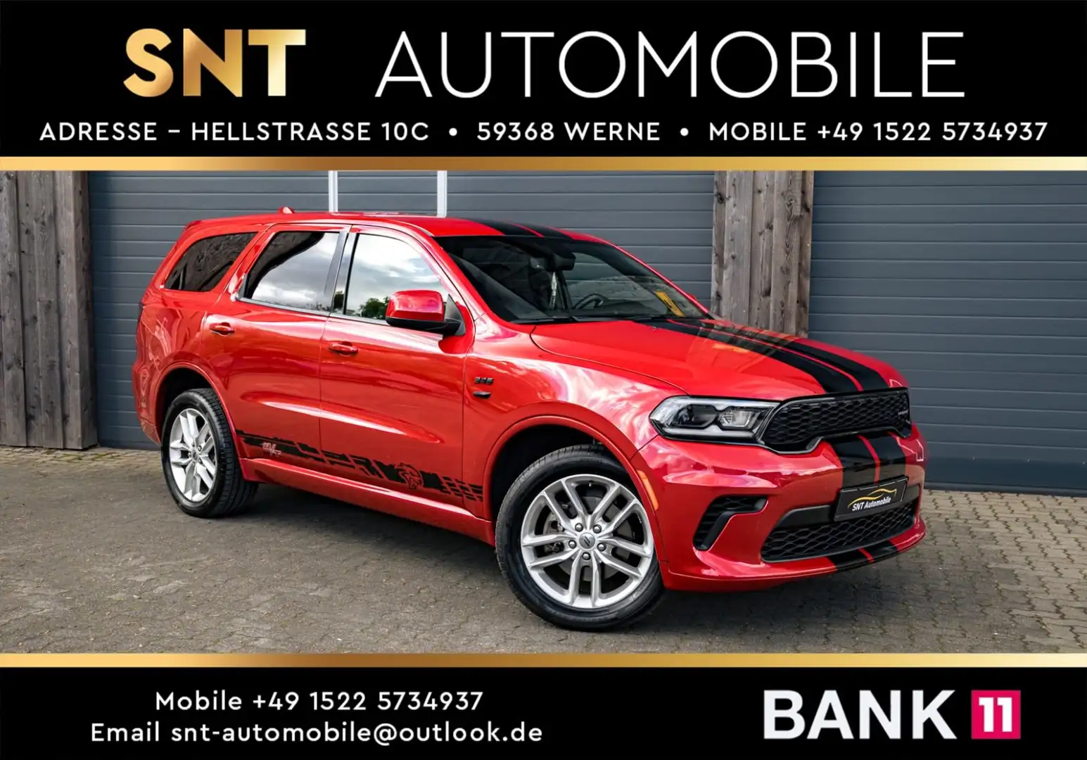 Dodge Durango GT 3.6 V6 RT 7 Sitzer (21) Rot - 1
