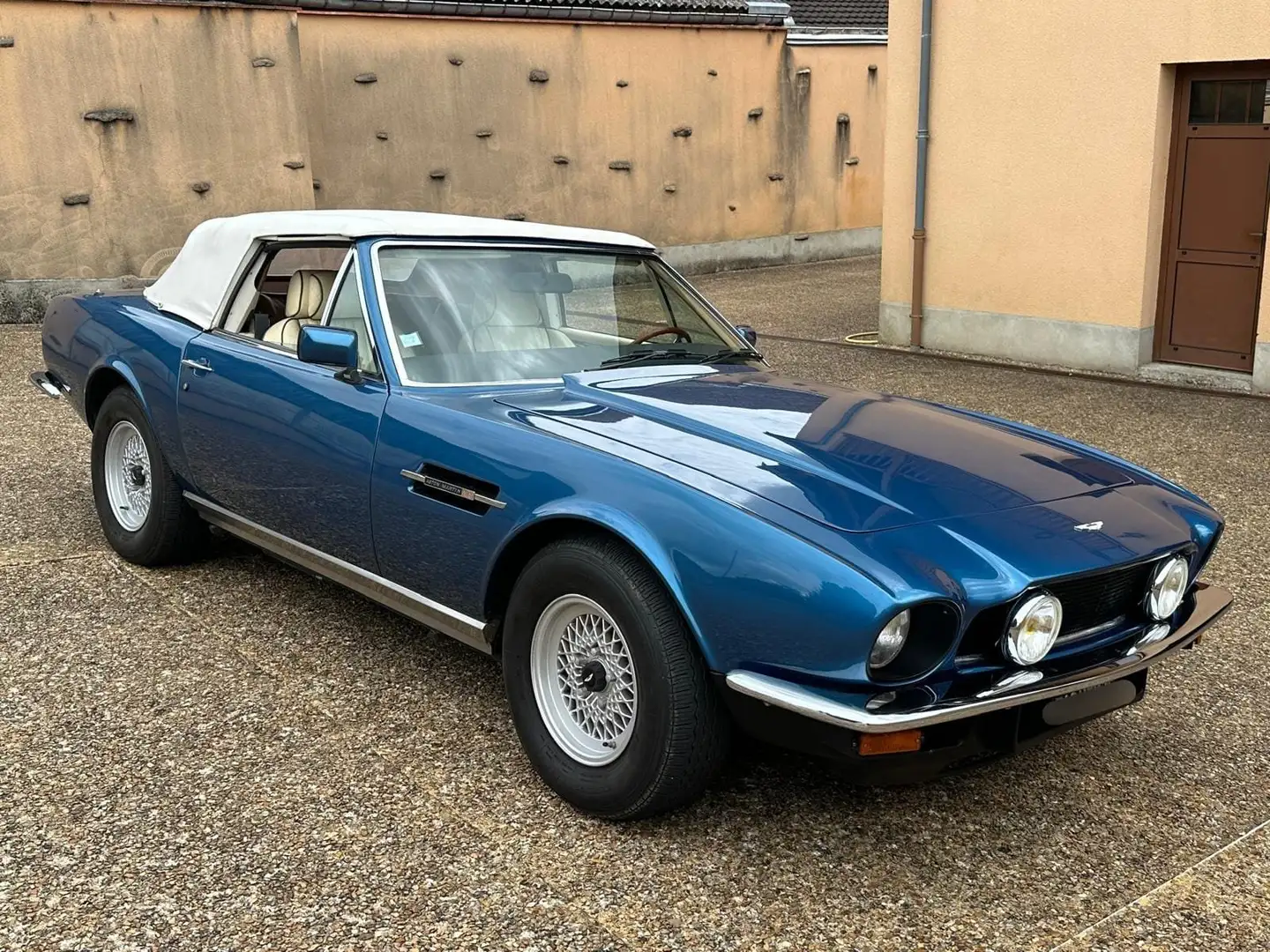 Aston Martin Volante Aston Martin V8 Volante 1986 Bleu - 2