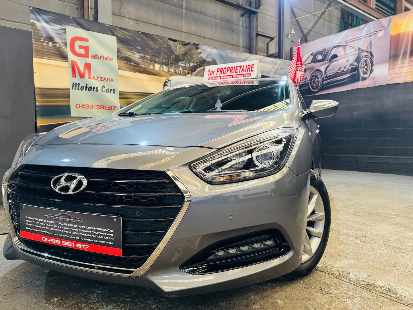 Hyundai i40 i40 SW 1.6 GDi GPS Airco Caméra Gris - 1