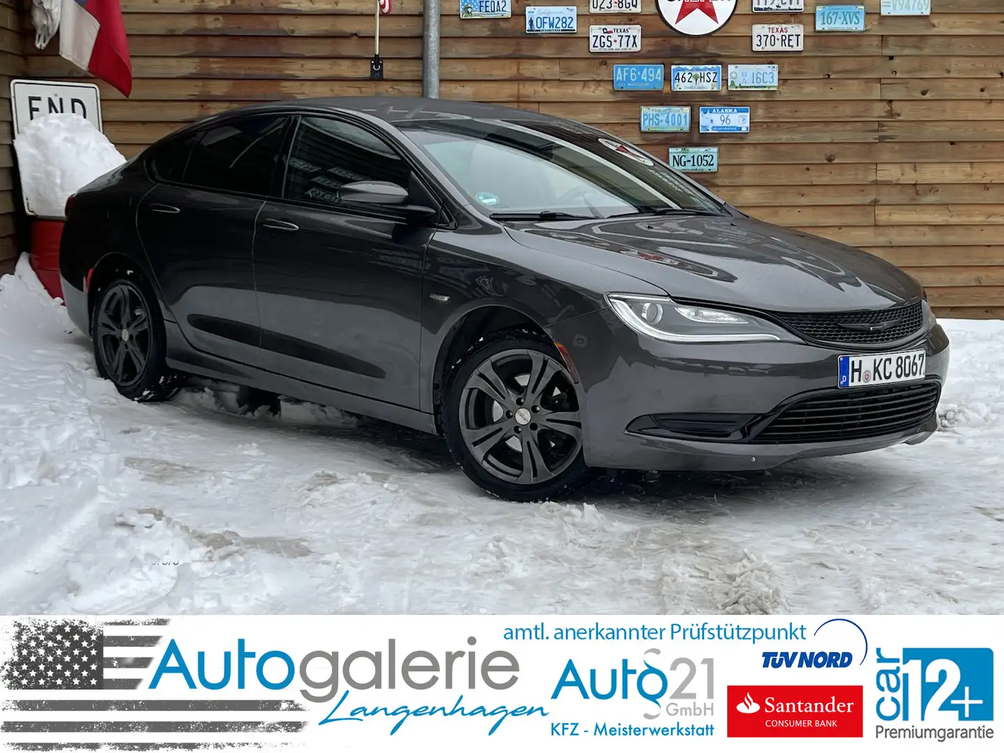 Chrysler 200 2,4L Klima Autom. Allwetter TÜV PDC LPG Grau - 1