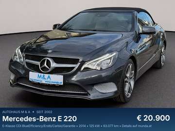 E-Klasse CDI BlueEfficiency/Erstb/Carbio/Garantie