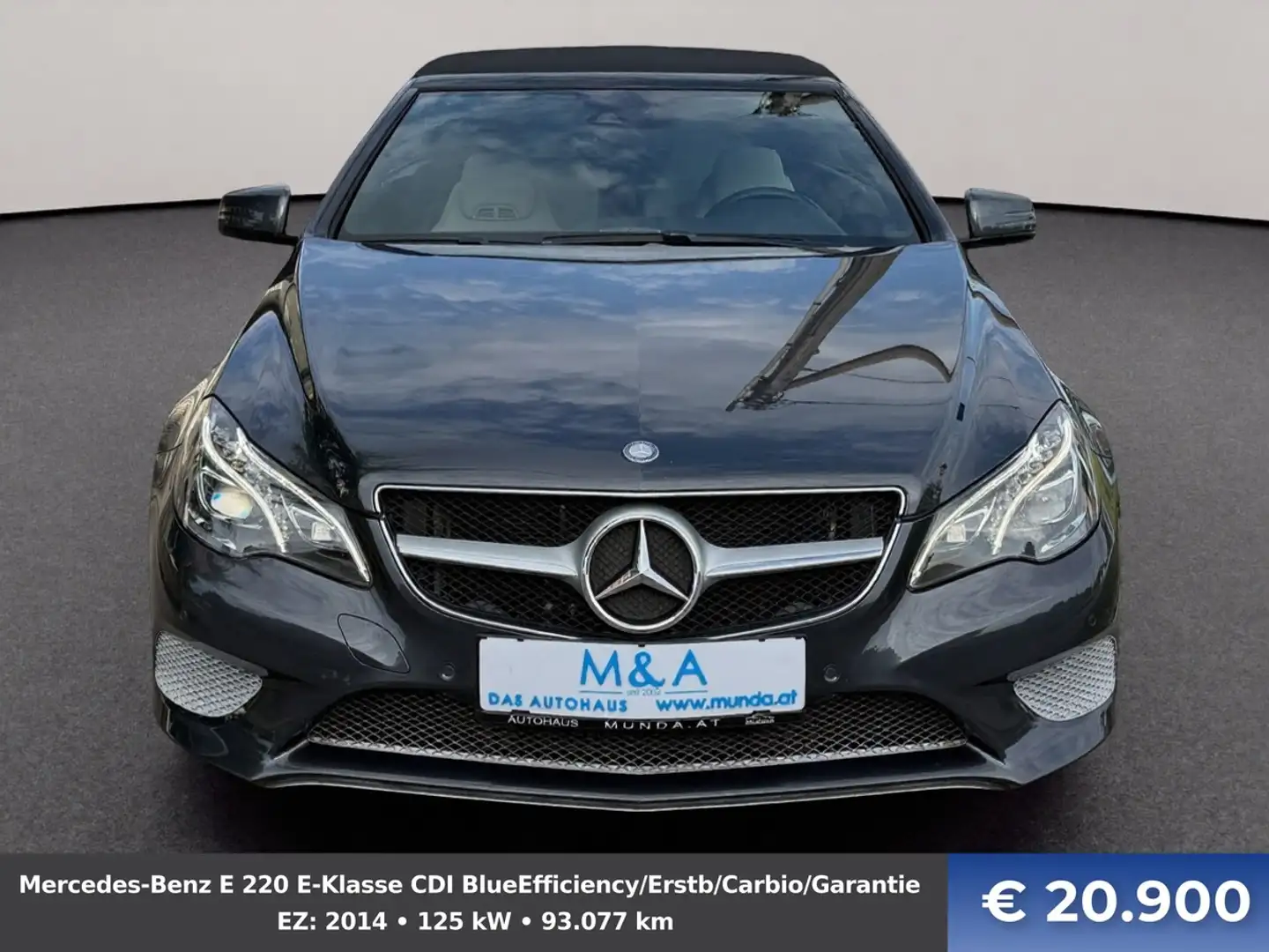 Mercedes-Benz E 220 E-Klasse CDI BlueEfficiency/Erstb/Carbio/Garantie Grau - 2