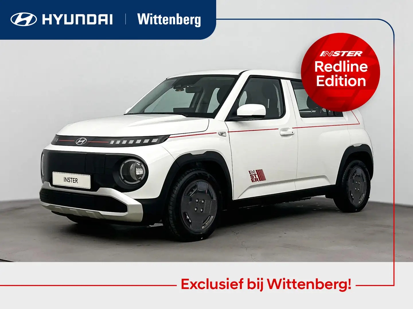 Hyundai Inster E-Motion 42 kWh Redline Edition | Op = Op | Exclus Wit - 1