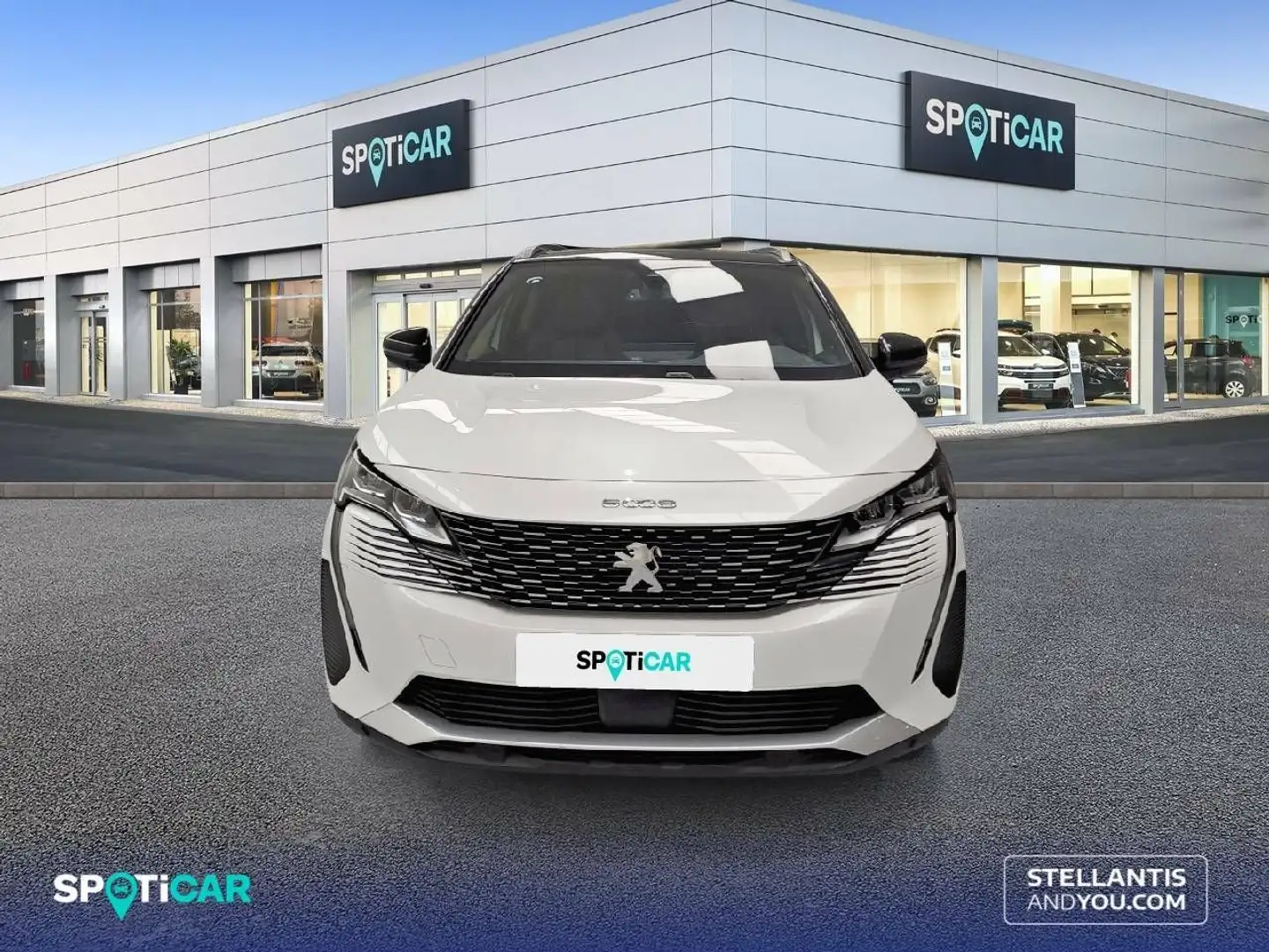 Peugeot 5008 1.2 100KW eDCS6 Allure Pack Blanc - 2