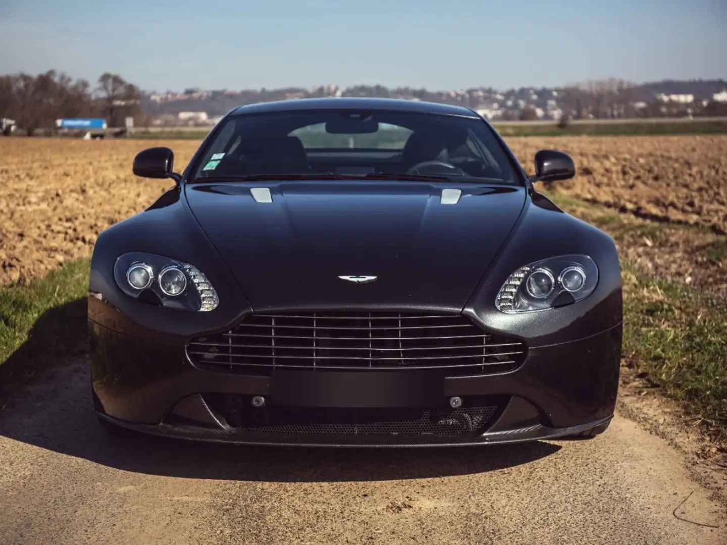 Aston Martin V8 COUPE 4.7 436 S SPORTSHIFT II SP10 Alcantara - Car Gris - 2