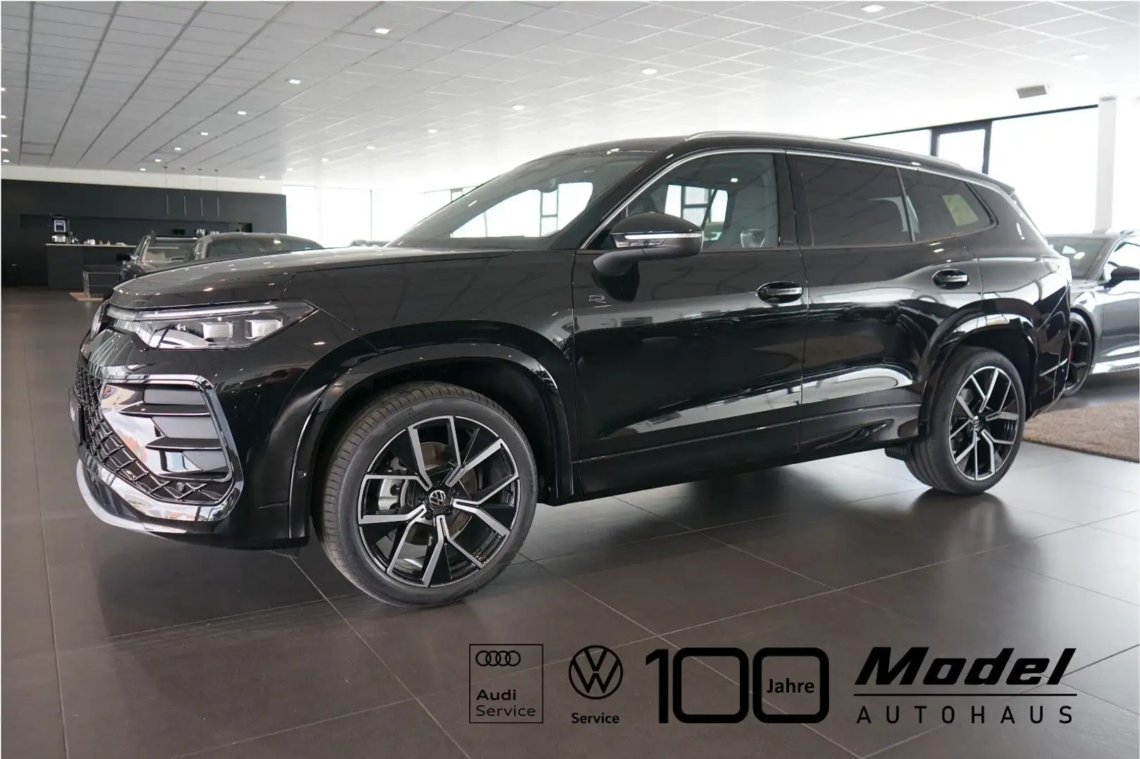 Volkswagen Tayron 2.0 TDI R-Line | Pano | AHK | 7-Sitzer Schwarz - 1