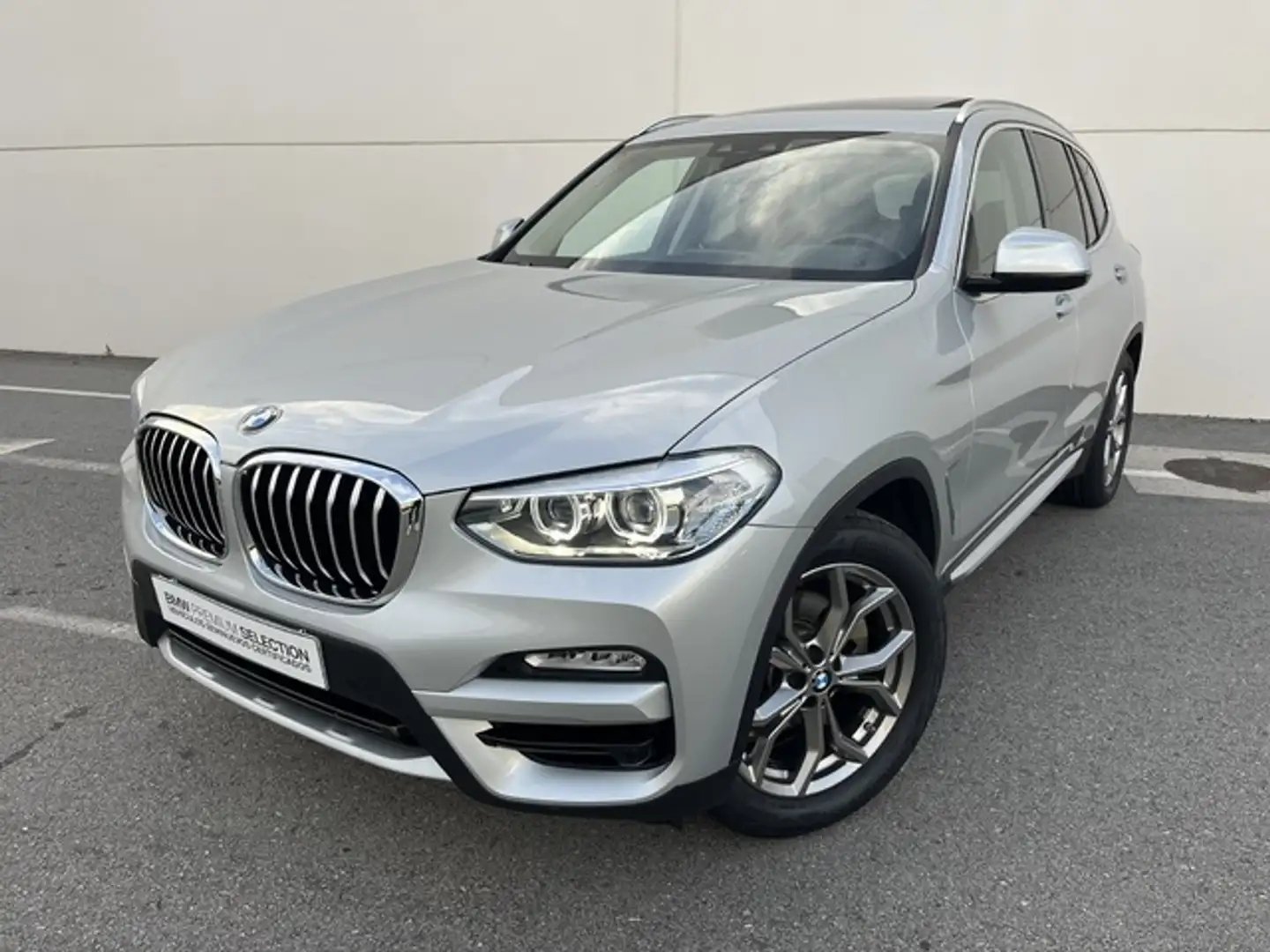 BMW X3 xDrive 20dA Argent - 1