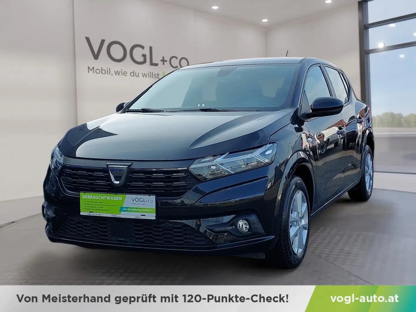 Dacia Sandero Comfort TCe 90 CVT Schwarz - 1