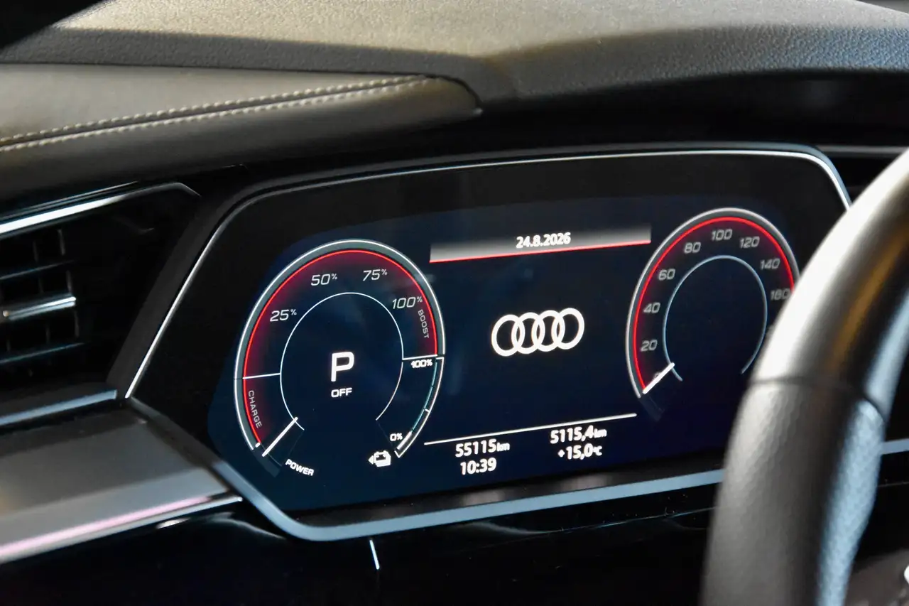 Audi SQ8 **FULL ELECTRIC** S-LINE ** 503 PK ** NARDO GREY ** PANO ** HUD, миниатюра 3