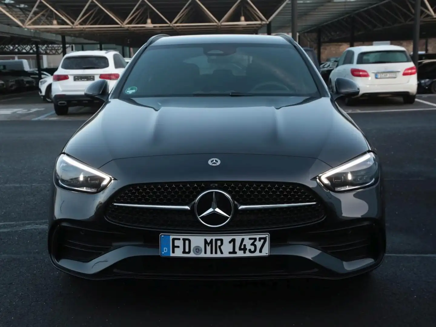 Mercedes-Benz C 200 d T-Modell AMG Night Distronic Memory AHK Gris - 2