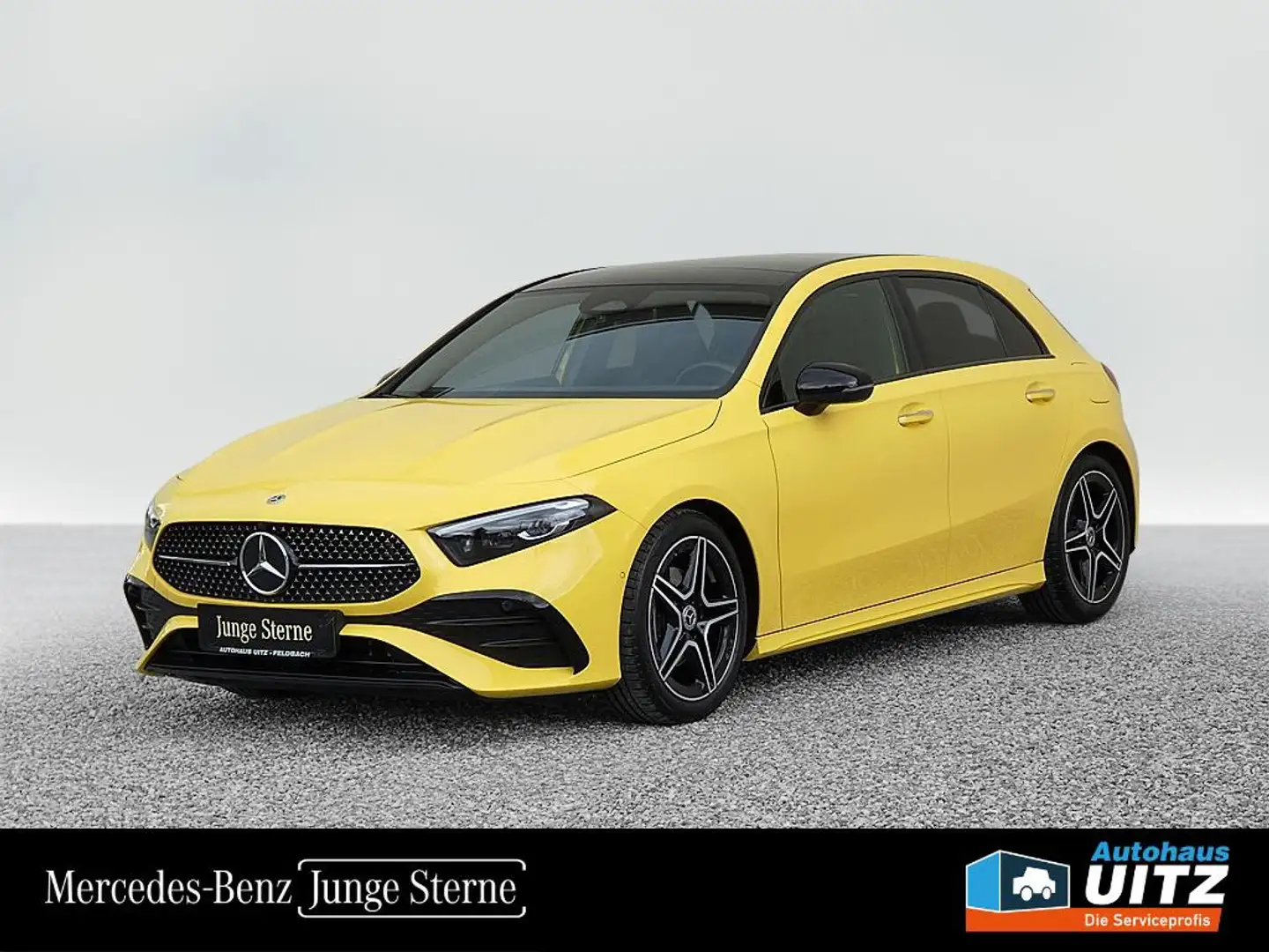 Mercedes-Benz A 180 AMG +Pano+MBeam Yellow - 1