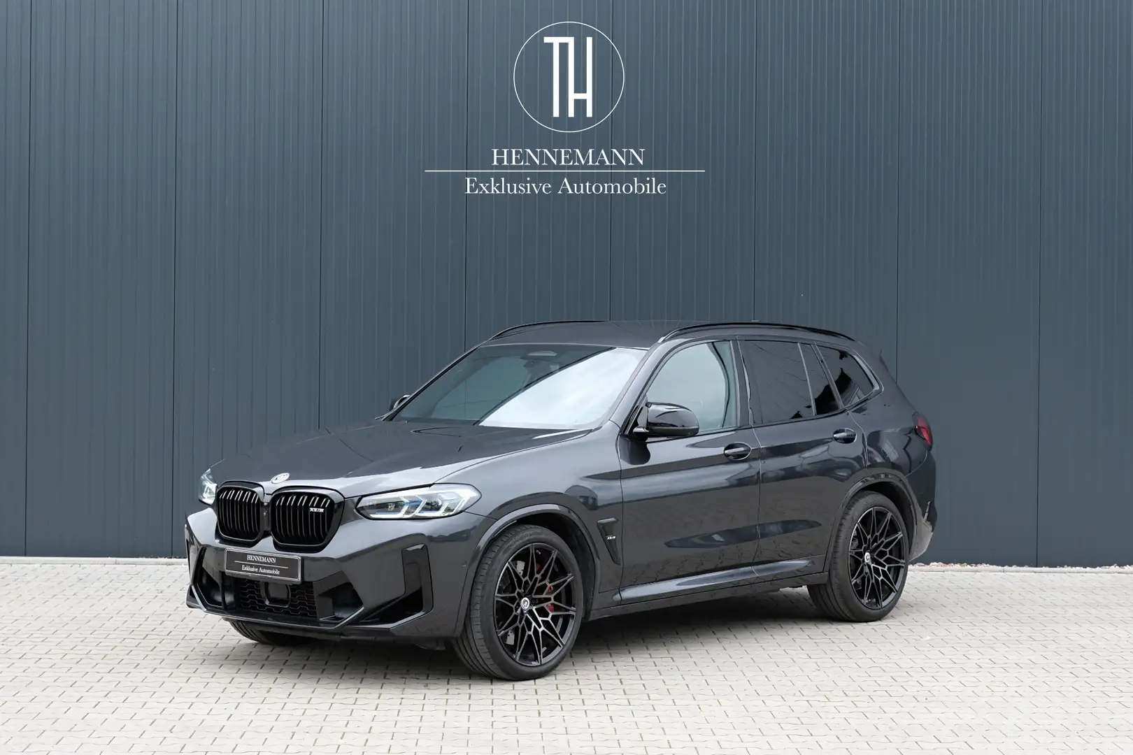 BMW X3 M X3M Competition*Carbon*DAProf*HuD*Laser*H&K*360* Grau - 1