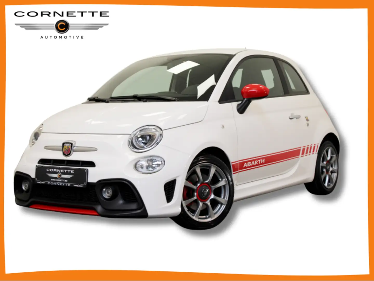 Abarth 595 145PK | AUTOMAAT, NAVI NAVI, PARKEERSENSOREN & MEE Blanc - 1