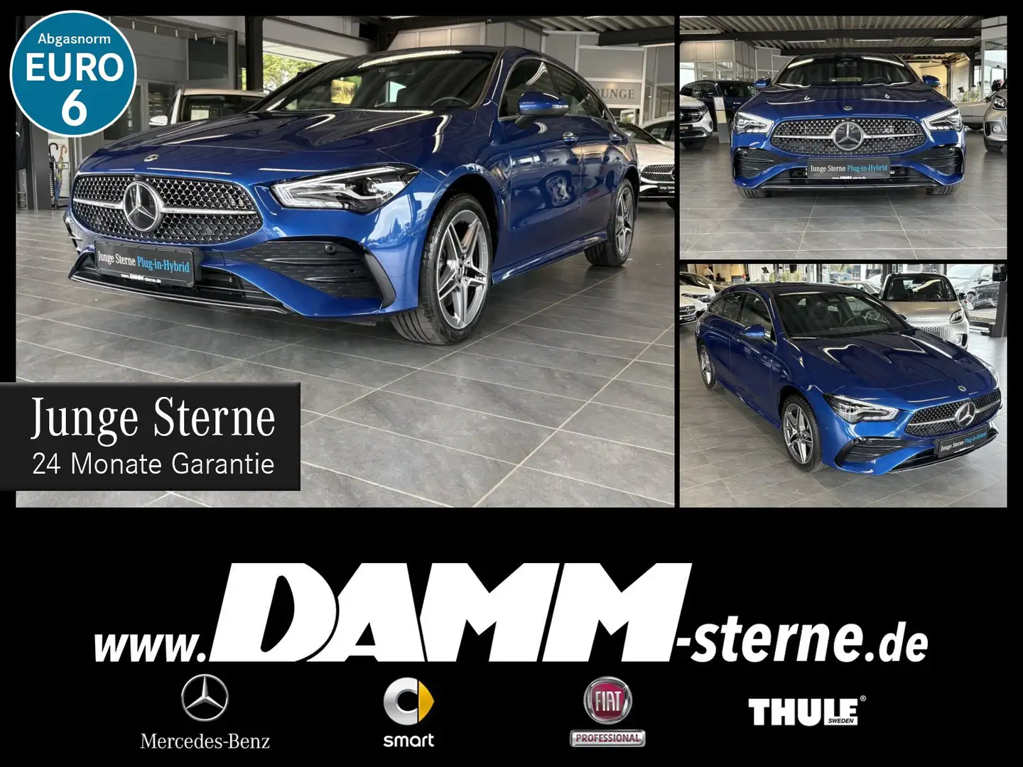 Mercedes-Benz CLA 250 CLA 250 e SB AMG Adv.+/Distronic/AHK/TWA/LED/RFK Blau - 1