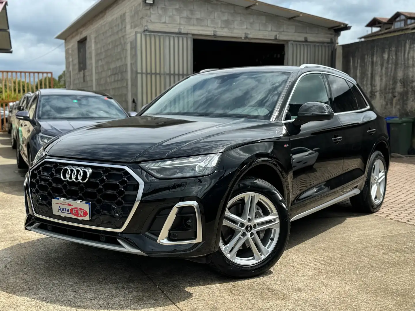 Audi Q5 Q5 40 2.0 tdi mhev S line Plus quattro s-tronic Nero - 1