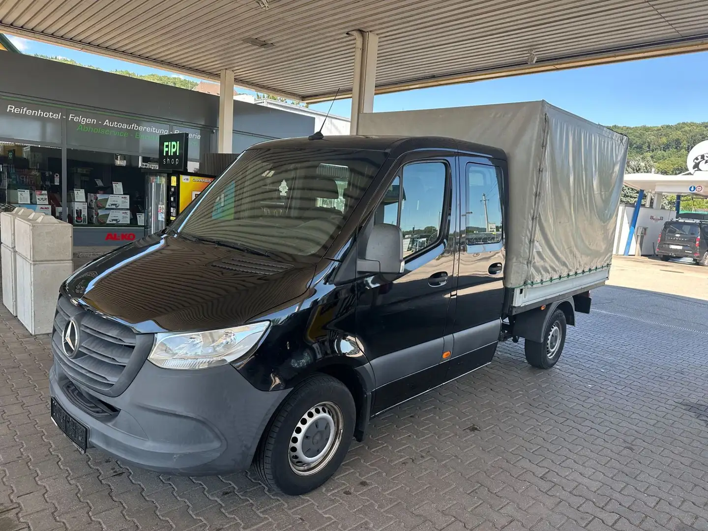 Mercedes-Benz Sprinter  314 CDI DOKA Climatronic-AHK Netto: 174 Schwarz - 1