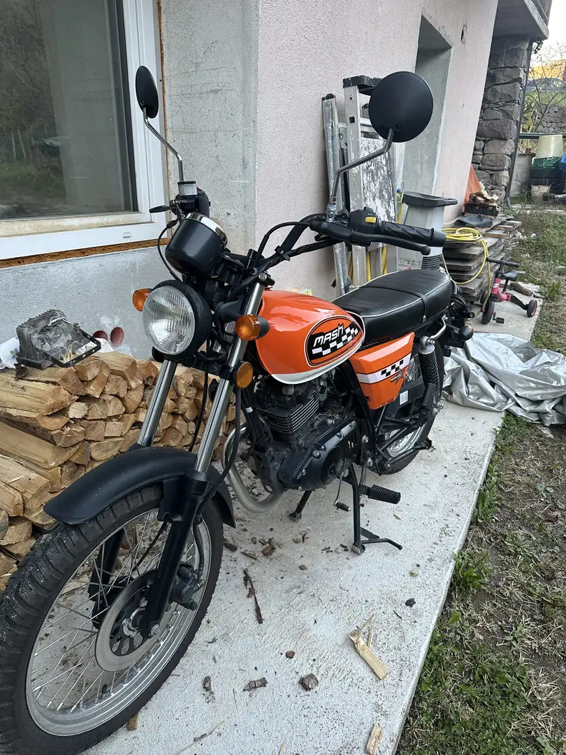 Mash Seventyfive 125 Naranja - 2