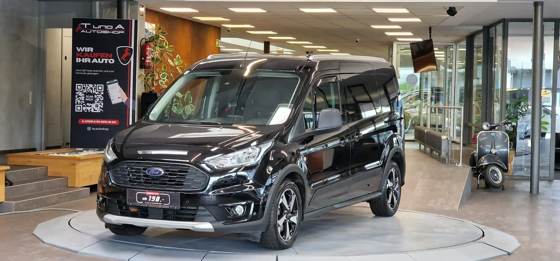 Ford Transit Connect Active L2 Aut. *3-Sitzer*Kamera*Navi* Schwarz - 1