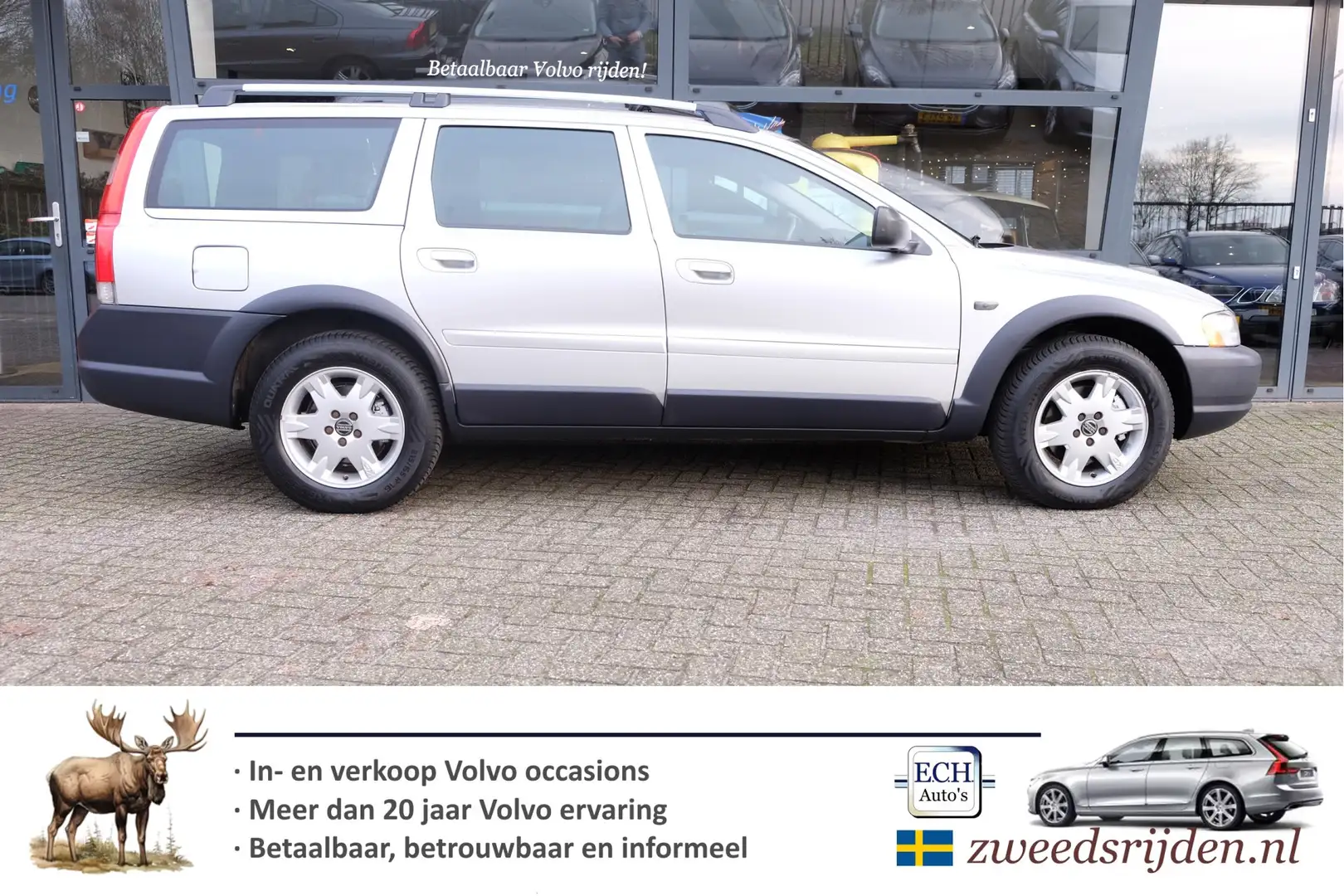 Volvo XC70 2.5 T 210 pk AWD Aut. Schuifdak, Trekhaak Argent - 2