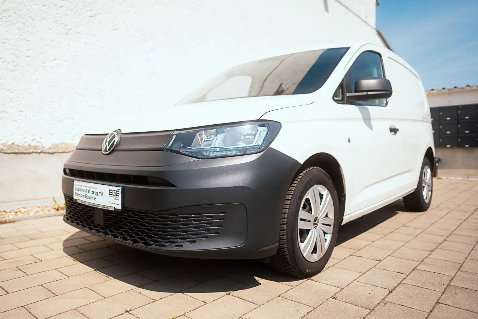 Volkswagen Caddy Cargo 2.0 TDI EcoProfi / Klima Navi PDC Blanc - 1