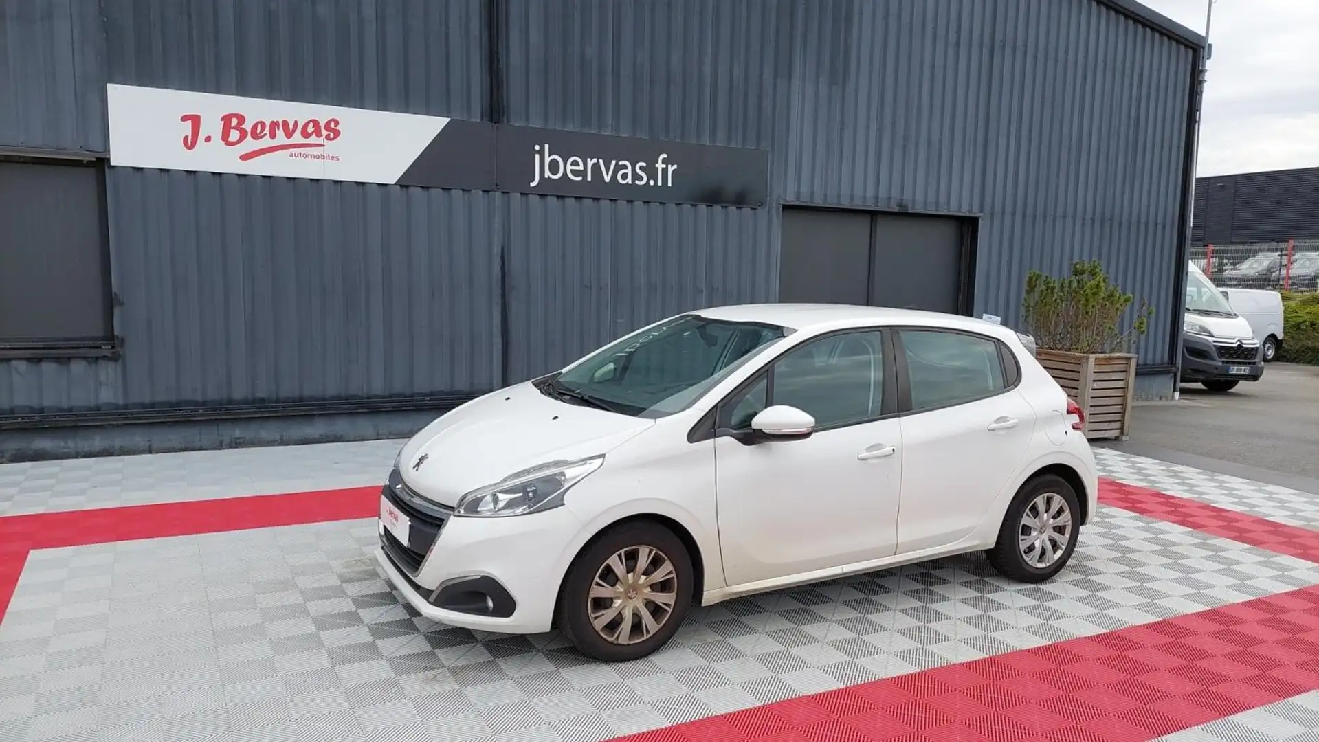 Peugeot 208 1.6 BlueHDi 100ch S&S Active Business Blanc - 1