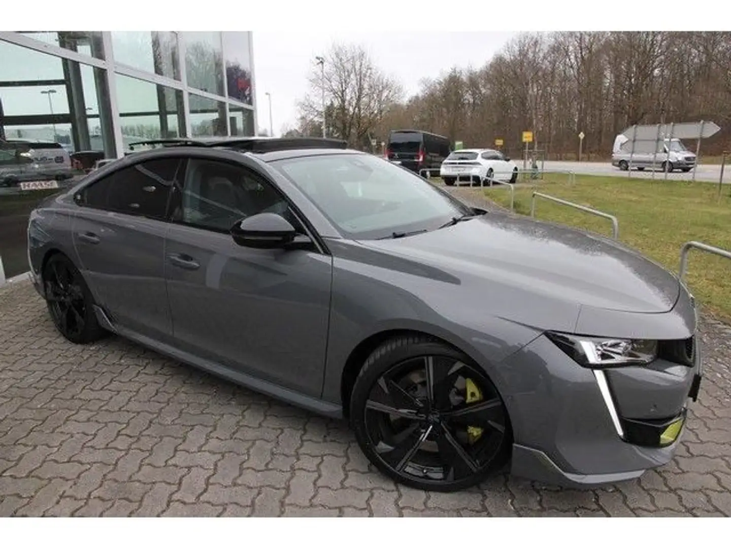 Peugeot 508 PSE Hybrid4 360 Pano, AHK, Leder LED, ACC, R Grijs - 2