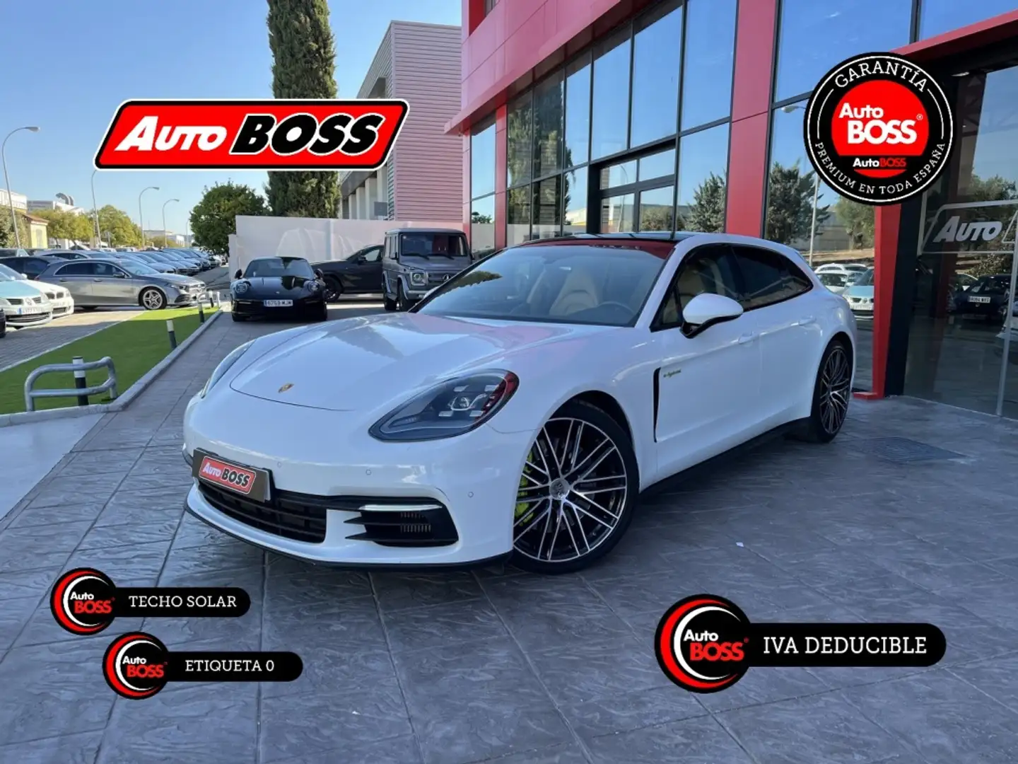 Porsche Panamera 4 E-Hybrid Sport Turismo Blanco - 1