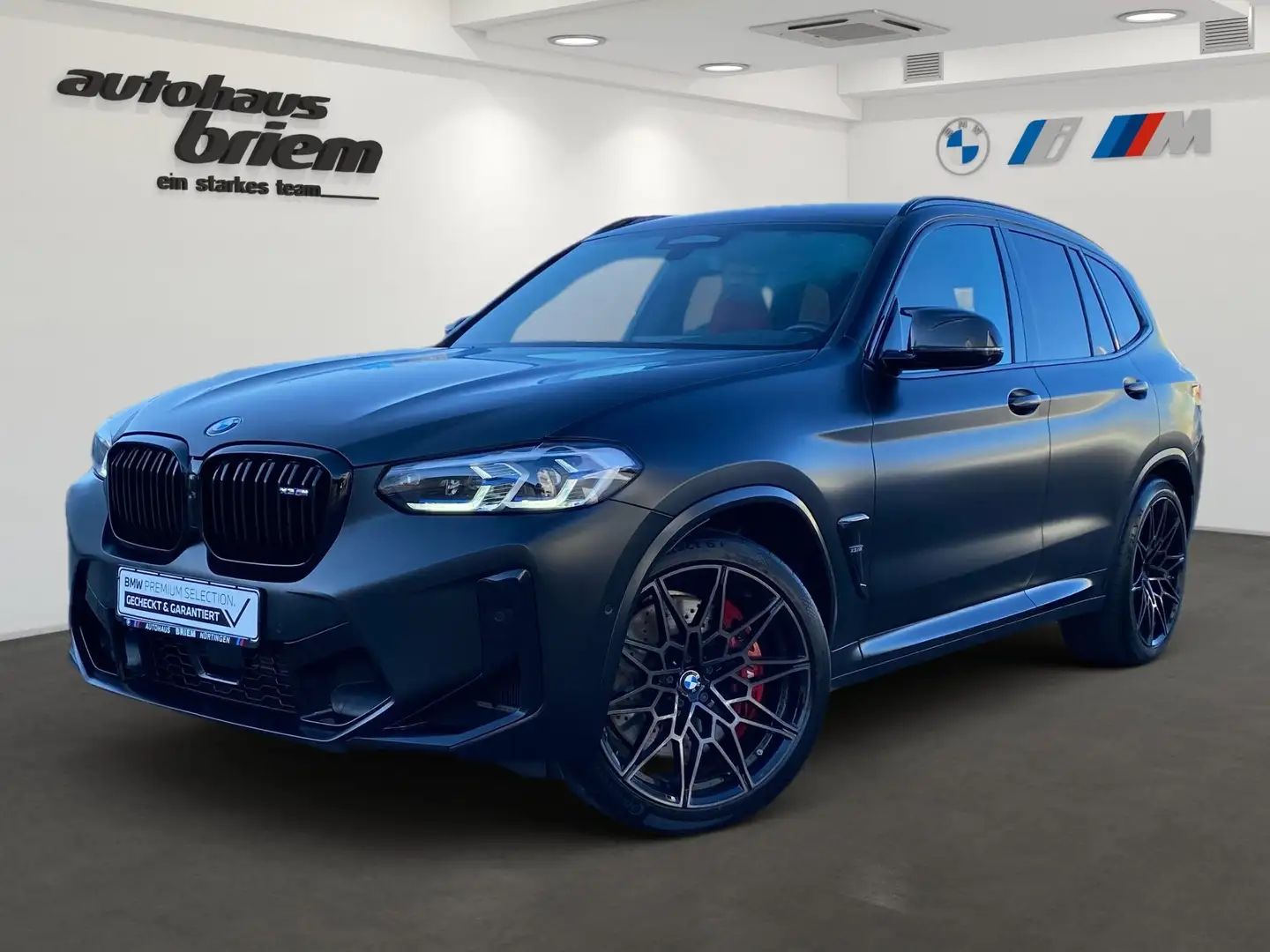 BMW X3 M Competition, TOP-AUSSTATTUNG, MATTLACK Schwarz - 1