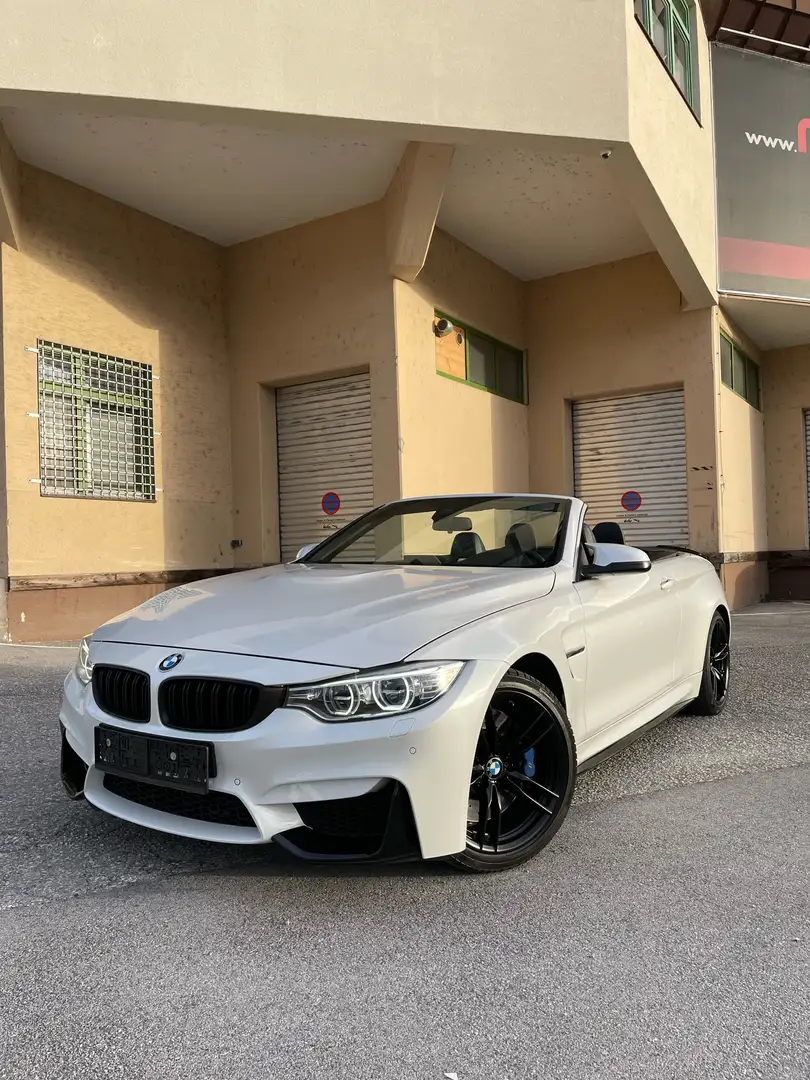 BMW M4 Cabrio M-DKG Aut. (F83) S55 Mineralweiss Weiß - 1