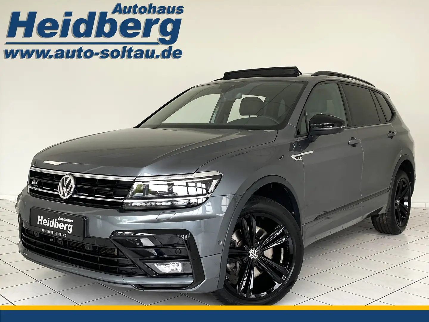 Volkswagen Tiguan Allspace 2.0 TDI 4M R-Line BLACK 19" Alu Standhzg. Panorama Grey - 1