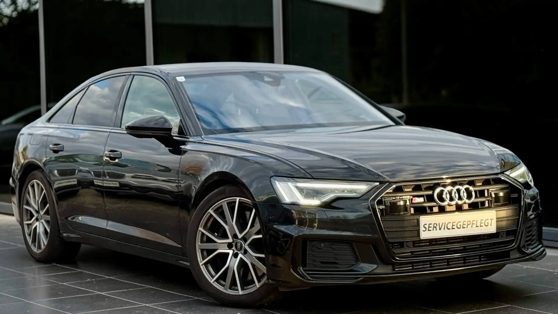 Audi S6 TDI *Top-Ausstattung +Servicegepflegt All Black Q Schwarz - 2