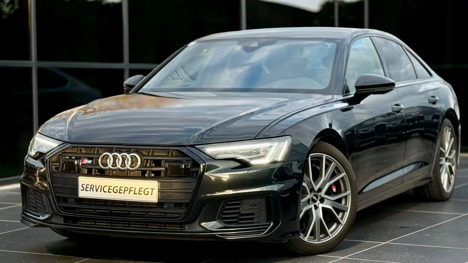 Audi S6 TDI *Top-Ausstattung +Servicegepflegt All Black Q Schwarz - 1