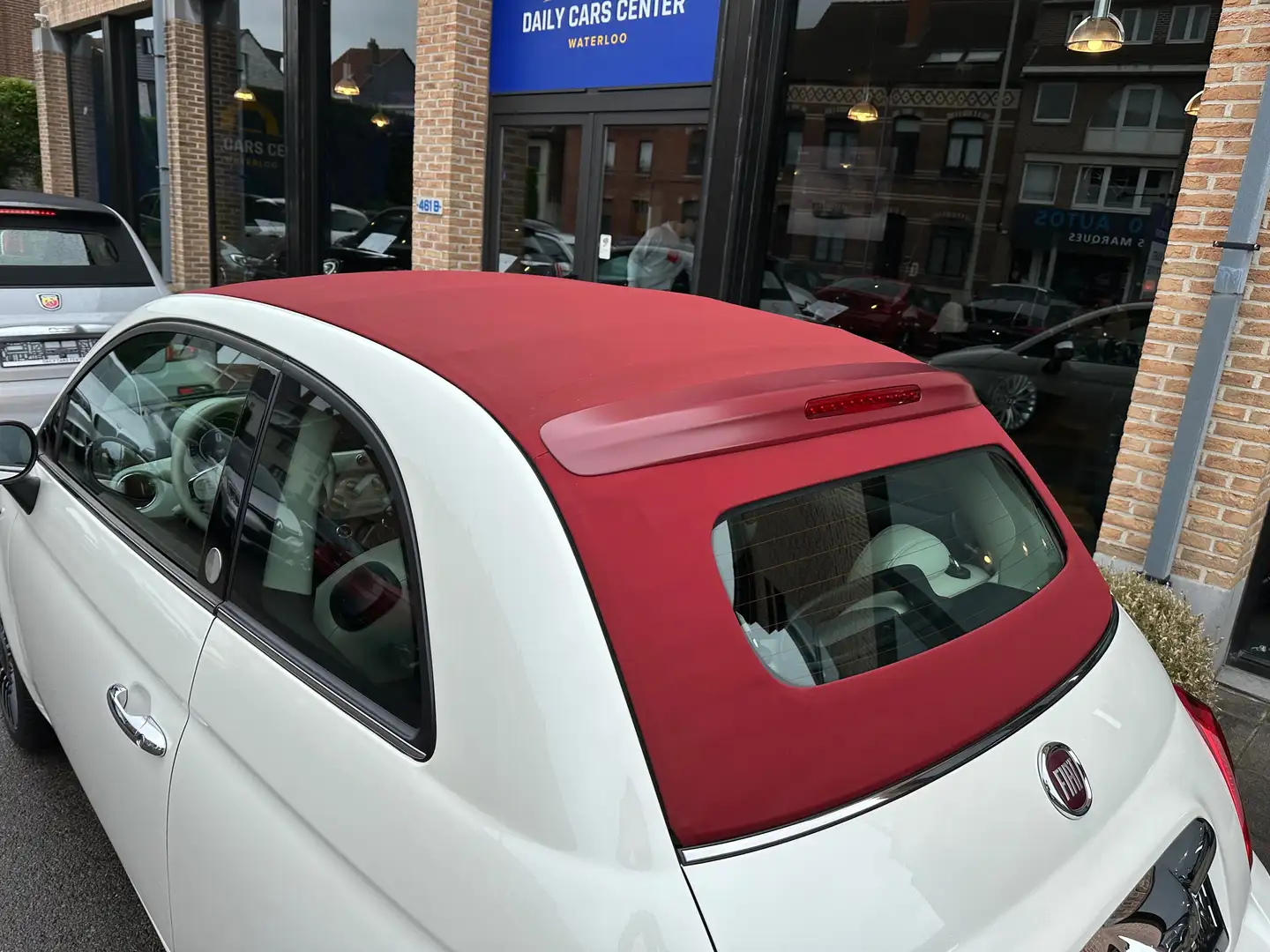Fiat 500C 1.2i Mirror *CarPlay *Cruise Reg *Navi *2019 Wit - 2