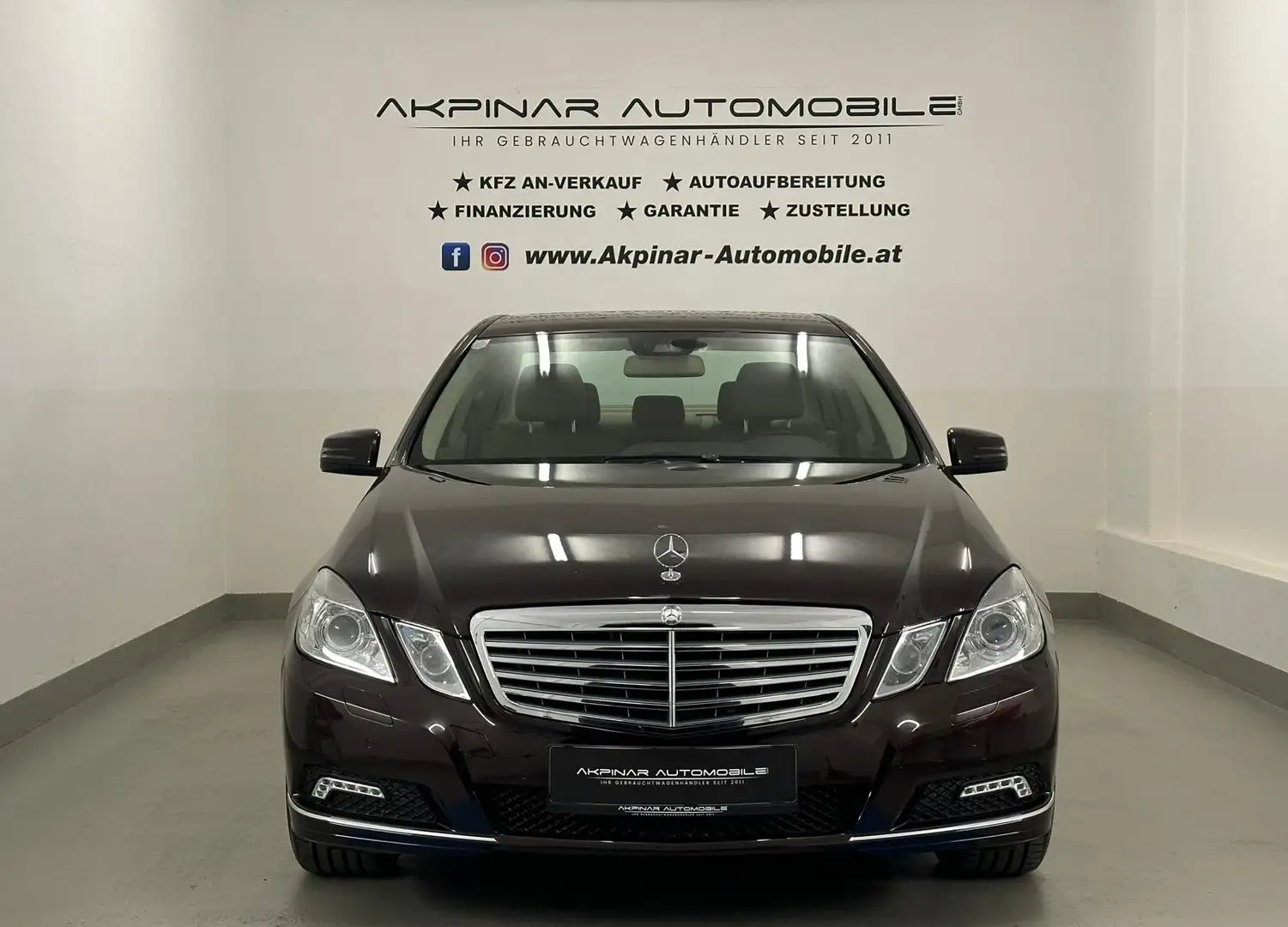 Mercedes-Benz E 220 Elegance BlueEfficiency CDI Aut. *ERSTBESITZ* Braun - 2