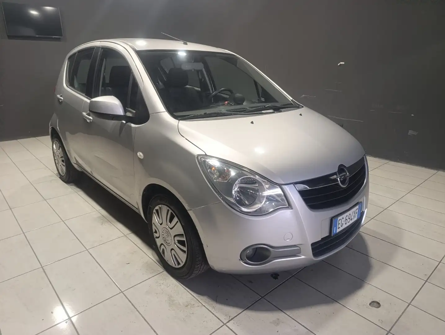 Opel Agila Agila II 2008 1.0 12v Enjoy 68cv Argento - 1