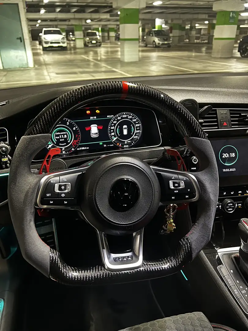 Volkswagen Golf GTI 7.5 Perfom./Stage1-Tetto-Alcantara-Scarico-Dynaudi Grigio - 2