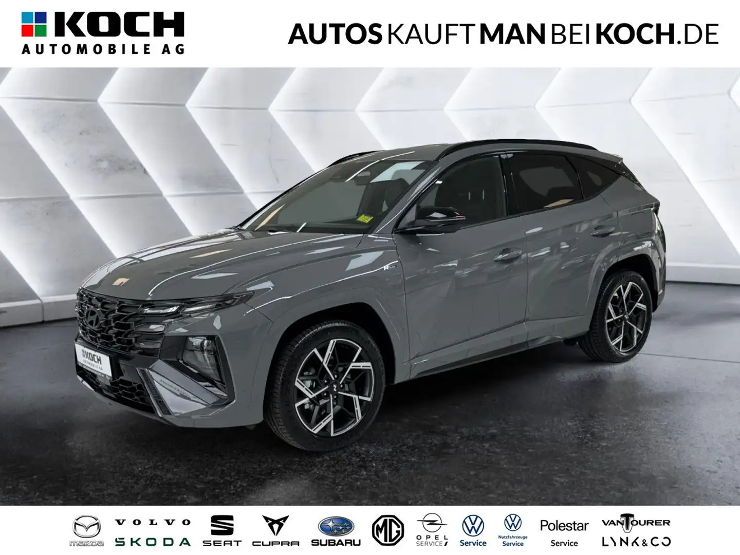 Hyundai TUCSON 1.6 TGDI mHEV AT N-Design  LED Navi ACC Grau - 1