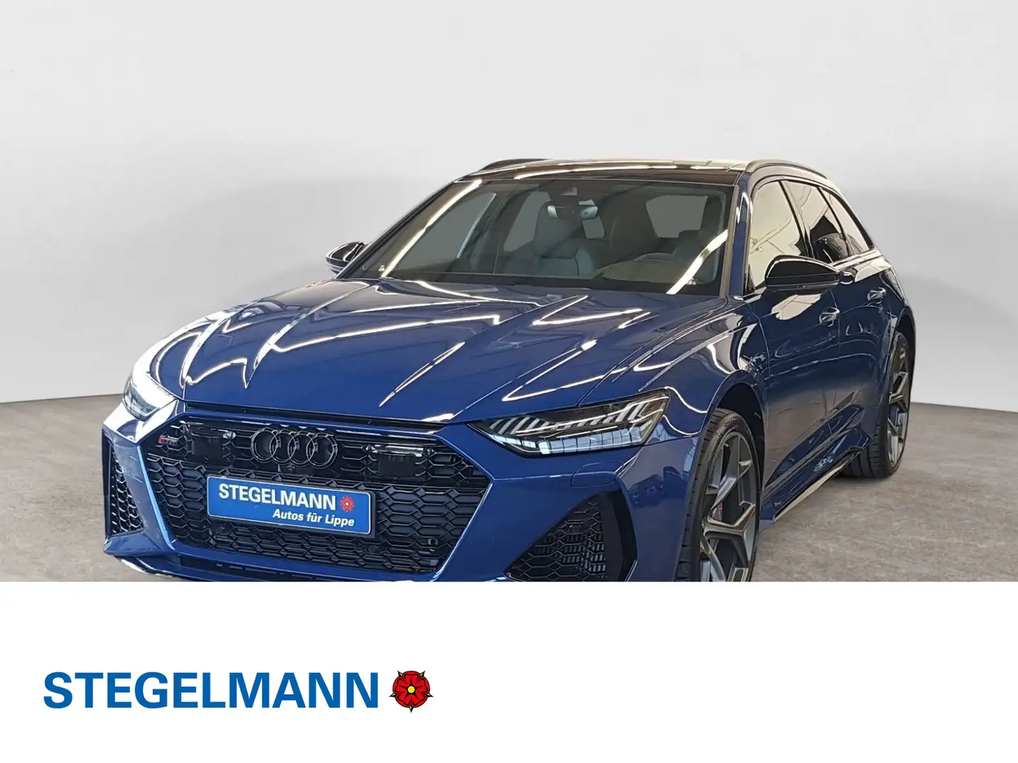 Audi RS6 tiptronic HEAD-UP AHK PAN Blauw - 1