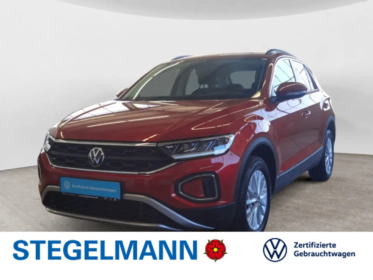 Volkswagen T-Roc 1.5 TSI Facelift Life *LED*Navi*Kamera*+3J Rot - 1
