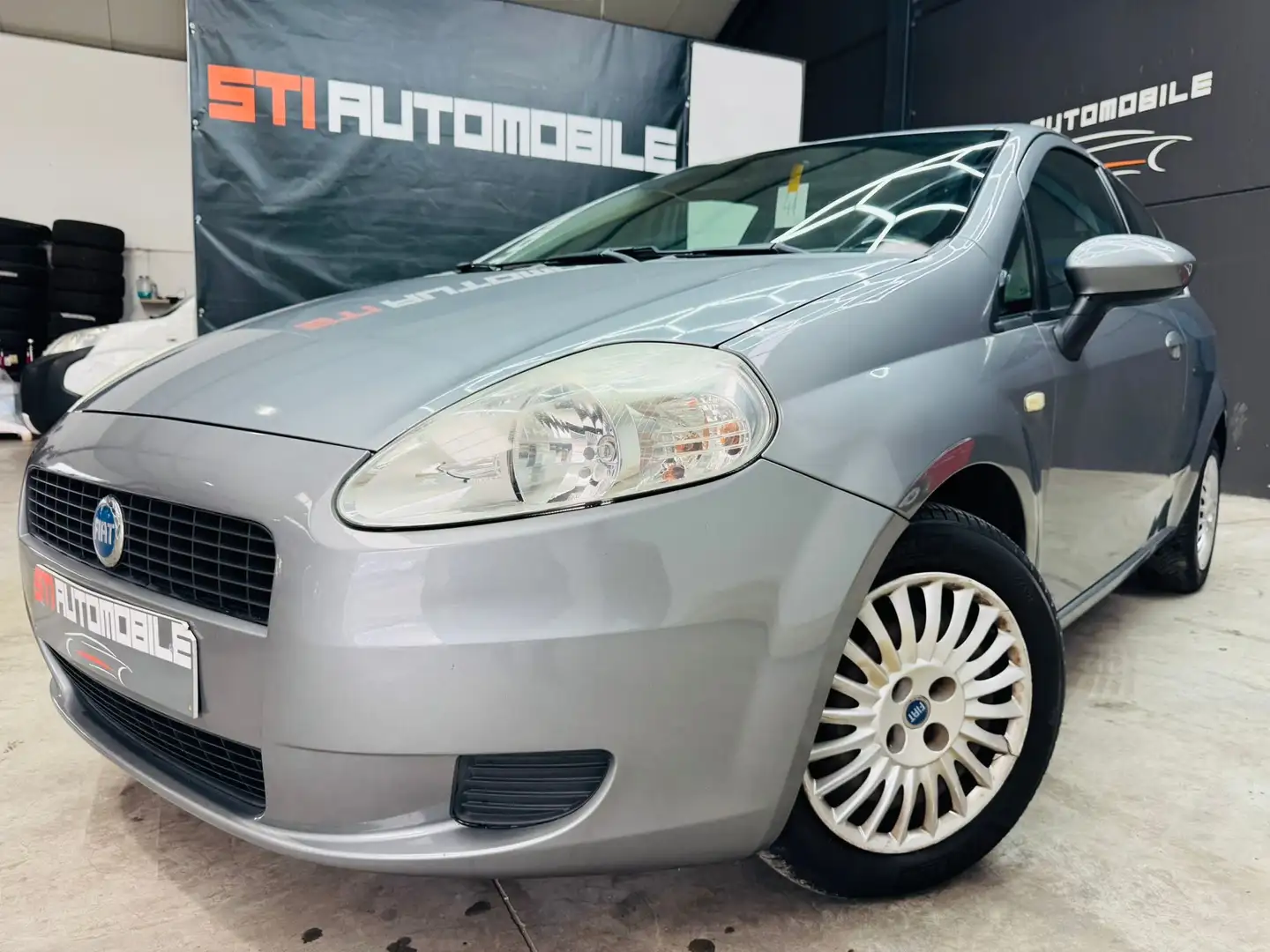 Fiat Punto 1.3JTD ** GARANTIE 12 MOIS ** Grijs - 1